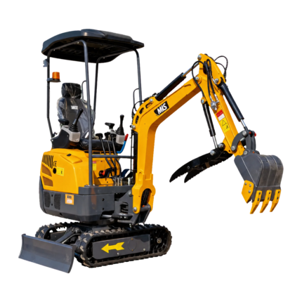 1.6-Ton Mini Excavator with B&S 13.5HP EPA Engine, Hydraulic Pilot Control & Side Swing